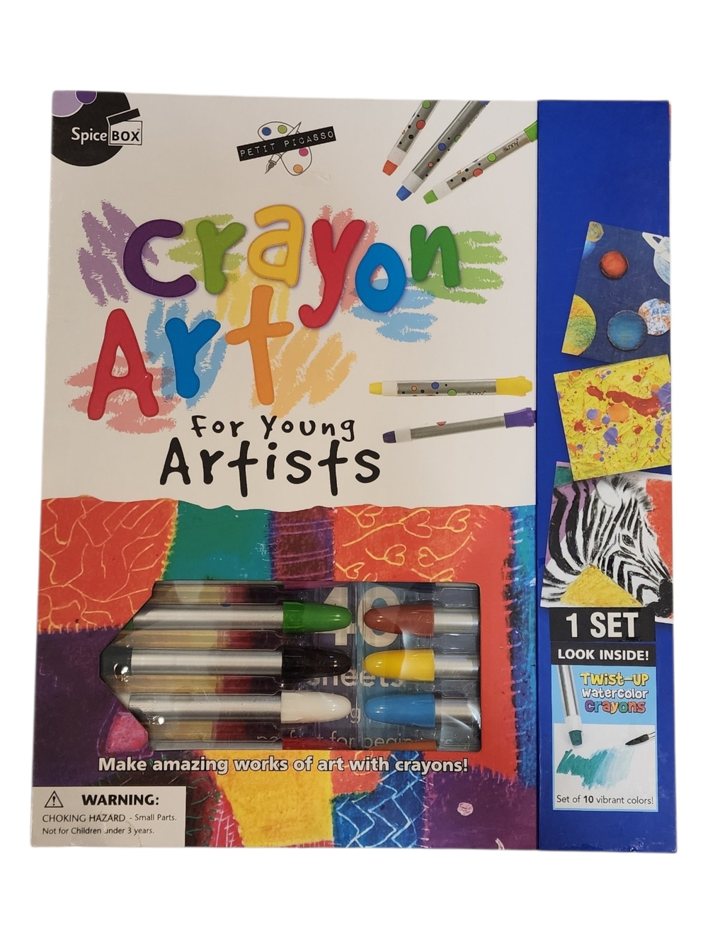 SpiceBox Crayon Art for Young Artists